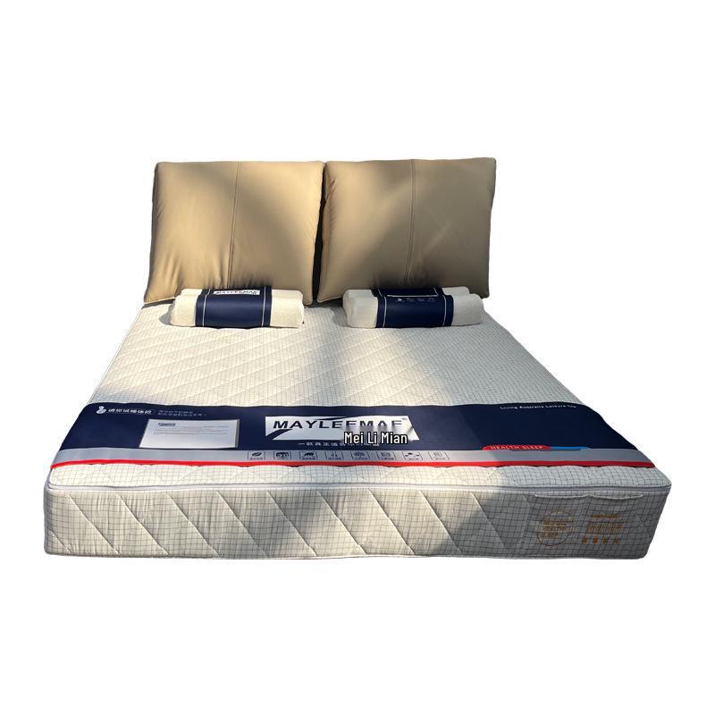 Ion White Hotel Mattress: Independent Pocket Spring with Coconut Palm and Latex, Medium-Hard, Eco-Friendly
