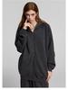 High Street Men's Retro Patchwork Hoodie - Pure Cotton Heavyweight 420G Loose Fit Zipper Jacket