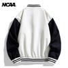 NCAA Logo Print Varsity Jacket
