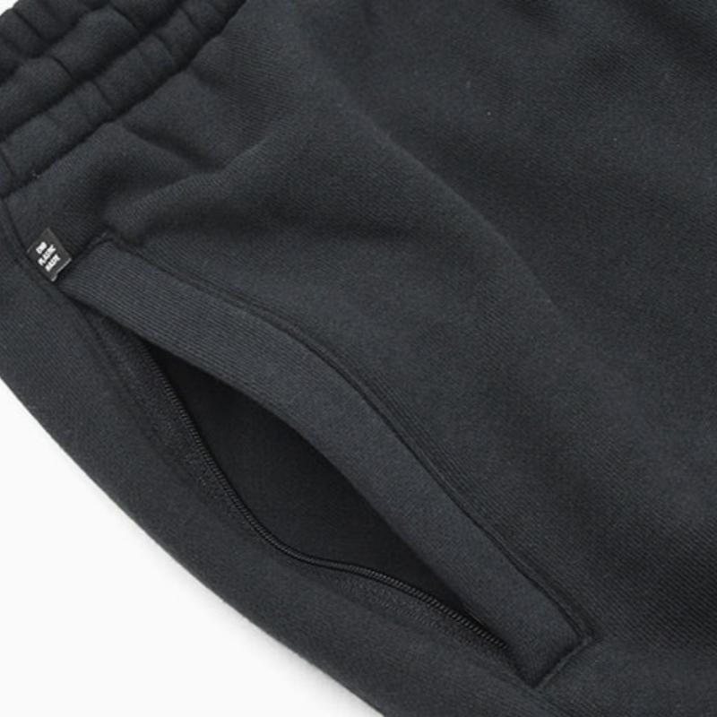 Adidas Originals Logo Three Stripes Comfortable Casual Retro Knitted Sports Pants Men Pants Black HN7028