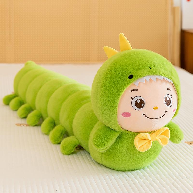 New Animal Caterpillar Plush Toy Creative Long Sleeping Pillow Large Rag Doll Birthday Gift