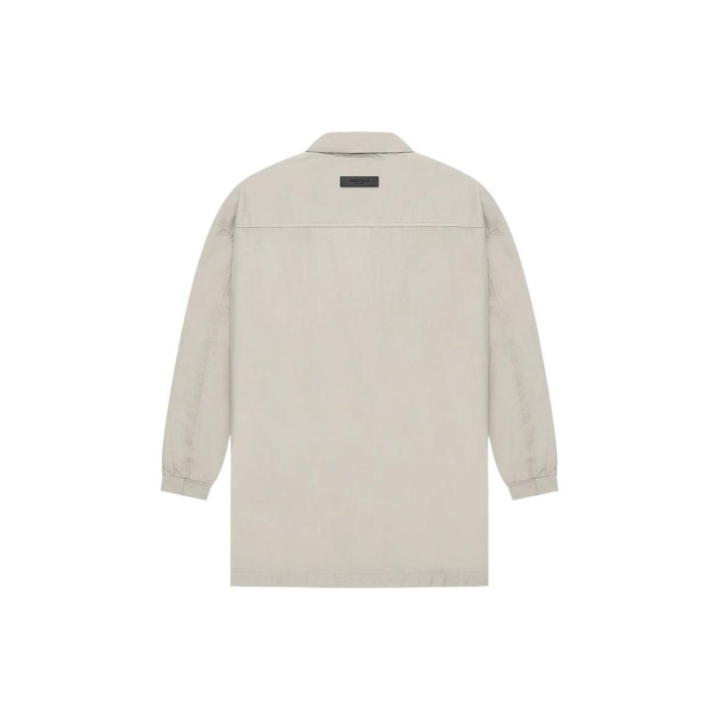 Fear of God Essentials SS22 Barn Jacket Mid-length Windbreaker Men Jackets Wheat FOG-SS22-263
