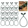Twist Tie Garland Ties 16-Pack,20-Inch Flexible Reusable For Christmas For Holiday Decorations, Gift Wrapping