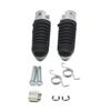 Fits 2008-2011 Suzuki Hayabusa GSX1300R Front & Rear Footpegs.