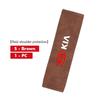 YQOF3 Leather Car Seat Belt Shoulder Pad Shoulder Strap Protection Pad For KIA Cerato Soul Venga Forte Spectra Sedona Niro Cadenza