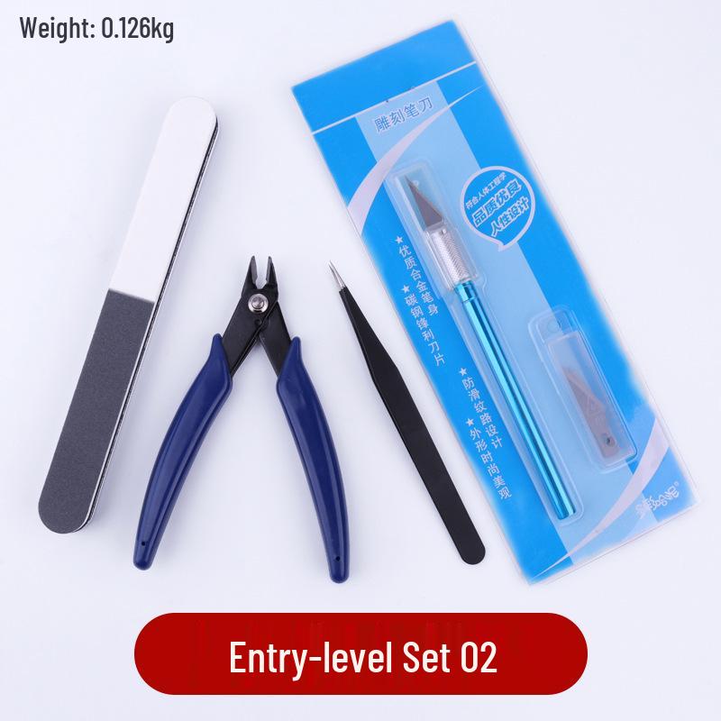 Entry-Level Gundam Model Assembly & Disassembly 4-Piece Tool Set
