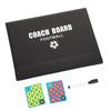 Faltbares magnetisches Fußball-Coaching-Board mit Schachfiguren und Stift