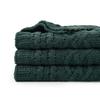 Knitted Blankets Thick Chenille Blanket Plaid Throw Blanket For Sofa Chunky Throws Bedspread On The Bed New Year Decor