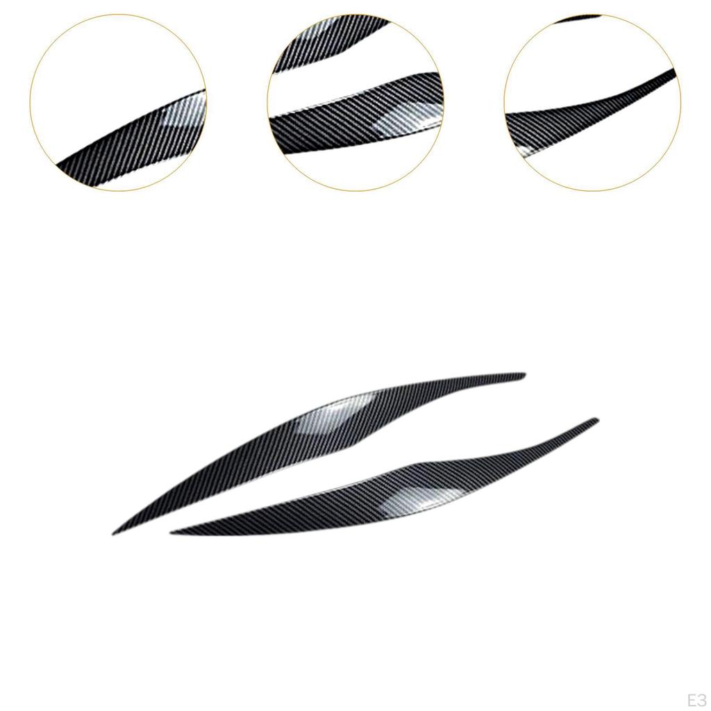 Auto -Scheinwerfer -Augen Augenbrauenverkleidung Ersetzen Die Einfach -zu -installierende Hoch -leistungsfähige Leistung für