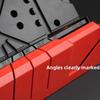 Angle Cutting Box Miter Saw Box Adjustable Miter Angles Clamping Mechanism ABS Plastic Construction For Woodworking