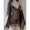 Sexy Underwear Sexy Lace Slip Skirt Push-up Steel Support Uniform Small Chest Pajamas Set Exotic Apparel Exotic Sets