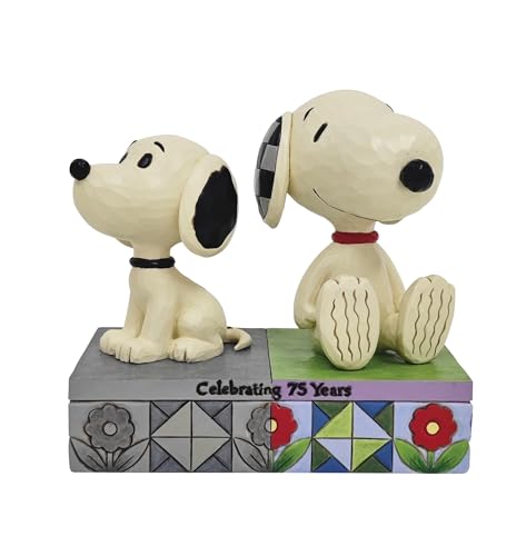 

JIM SHORE 1950s Snoopy & Today s Snoopy 6016274