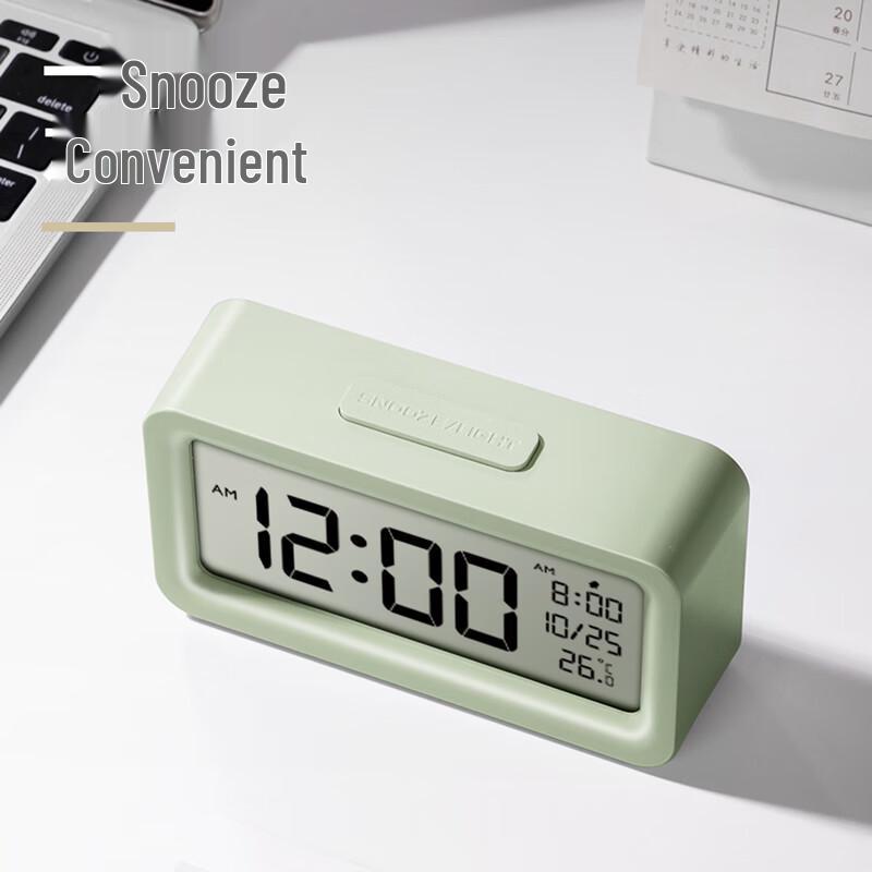Deli Smart Digital Alarm Clock with Backlight