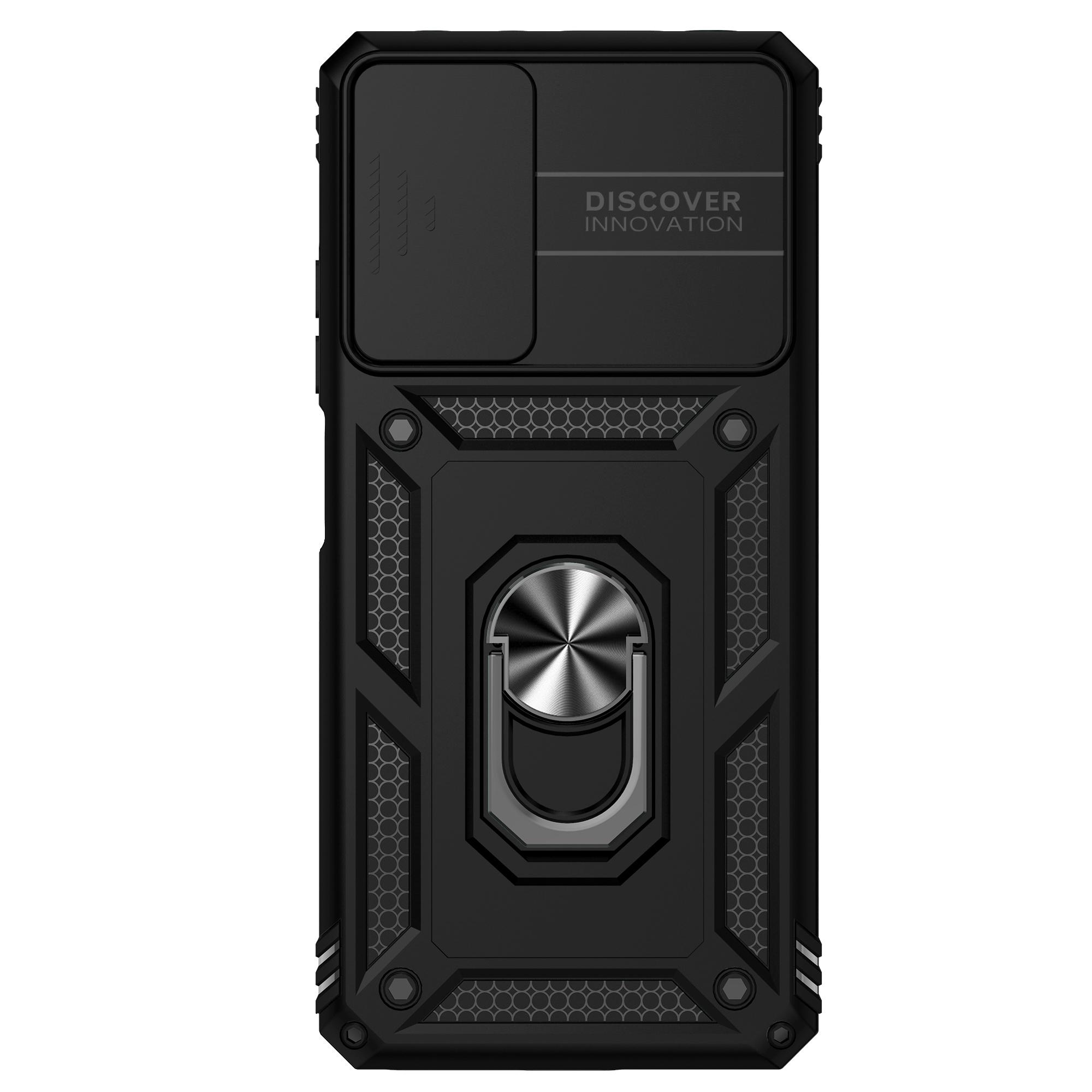 

Ring Stand Cover for Redmi Note 11 Pro Plus Armor Anti-fall Camera Protection Phone Case for Redmi Note 11s Note11 Pro+ 5G Funda Redmi Note 11 Global чёрный