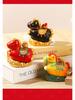 Xianci Year of the Horse Wealth Figurine - Luoyang Cultural Souvenir for Office or Desktop