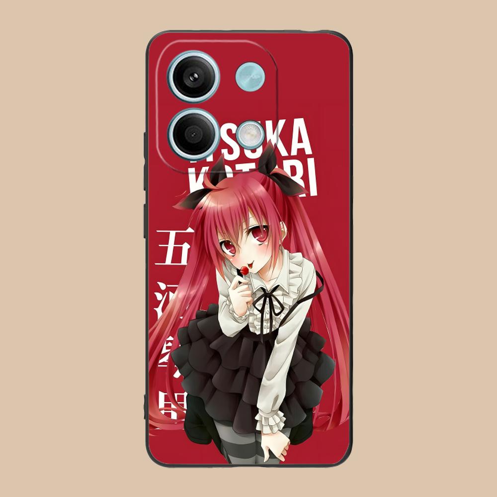 

Чехол для мобильного телефона Date a Live Котори Ицука, матовый ТПУ, для Xiaomi 15 14 13 12 Mi 11 T Ultra Lite Pro S X 5G, с принтом xiaomi 15