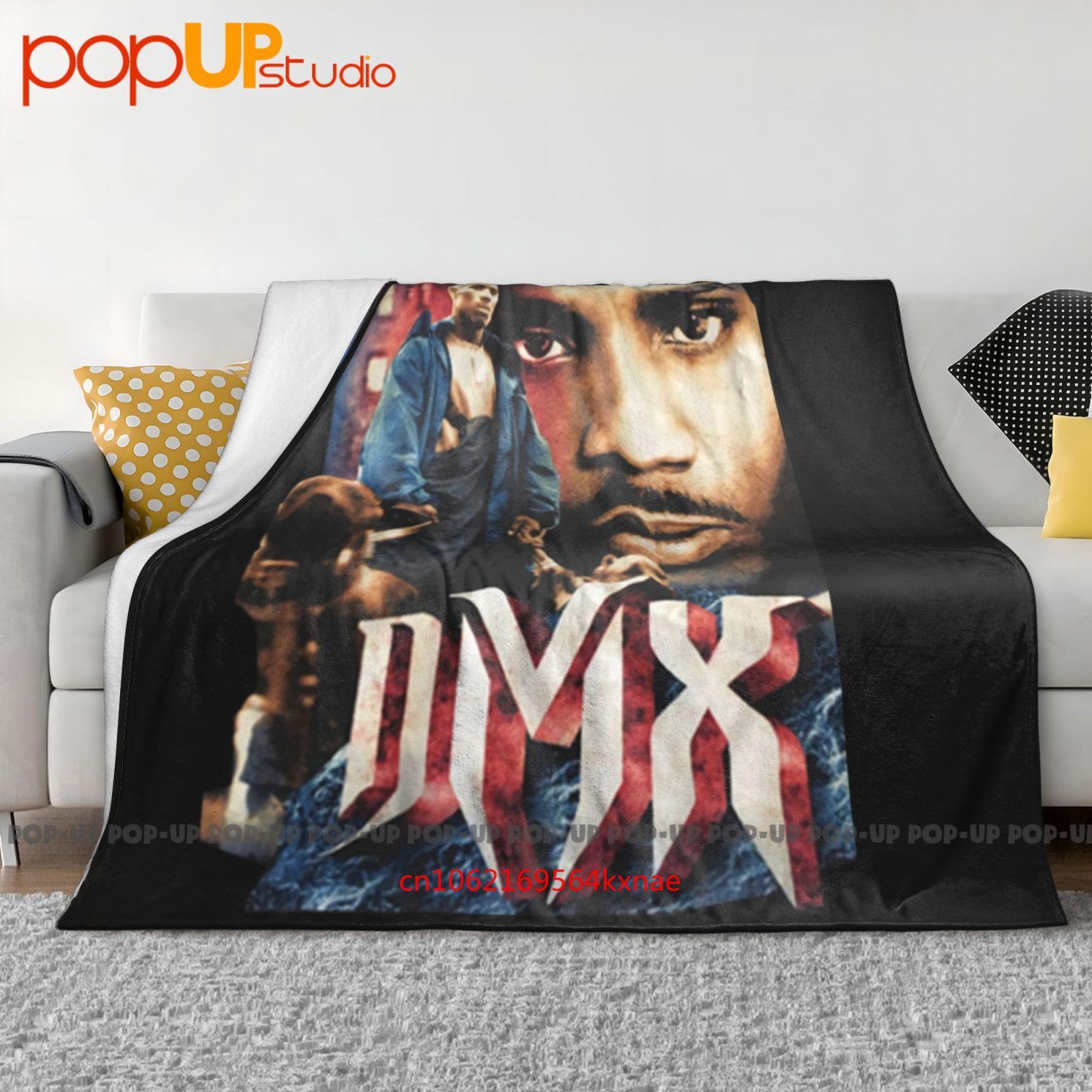 Dmx Ruff Ryders Графическое одеяло-плед из ультрамягкой ткани Зимнее покрывало для дивана Постельное белье 30x40in