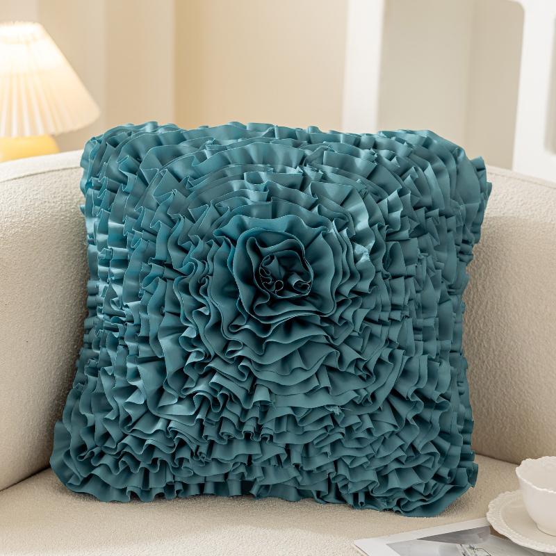 Floral Petal Throw Pillow Cover 45x45CM Rotundity Waist Cushion Cover Modern Simplicity Decor Home Decorative Pillowcase