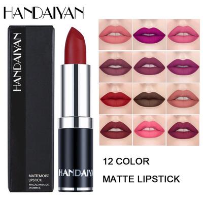 HANDAIYAN Velvet Matte Red High -grade Soft Fog Moisturizing Lipstick Is Not Easy To Discolor