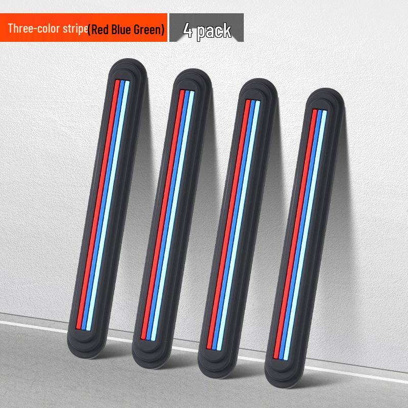 Universal Car Door and Mirror Anti-Collision Sticker - Thickened Edge Protection Strip, Anti-Bump, Anti-Scratch
