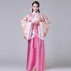 Vêtements Chinois Hanfu Fille aux Fleurs Robe de Scène Traditionnelle Robe de Danse pour Femme Adulte Fée