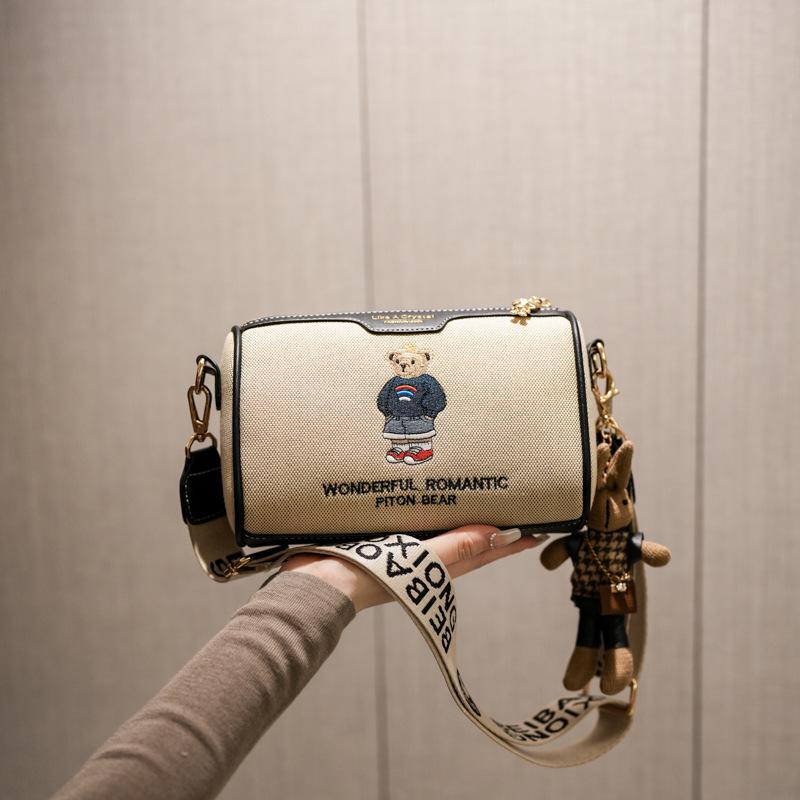 2025 Urban Crossbody Bag - Trendy European & American Cartoon Fashion for Women