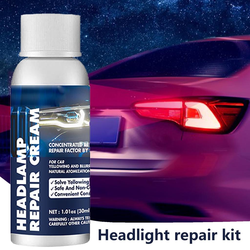 Yumeku Headlight Repair Cream, Headlight Renewal Cream - Headlight Repair Cream Headlight Repair with