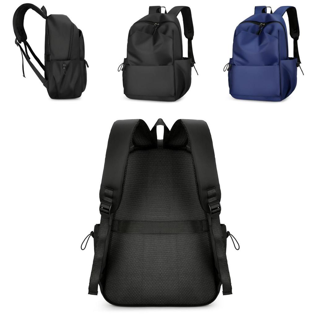 Oxford Fabric Casual Travel Backpack With Breathable Design For Men And Women