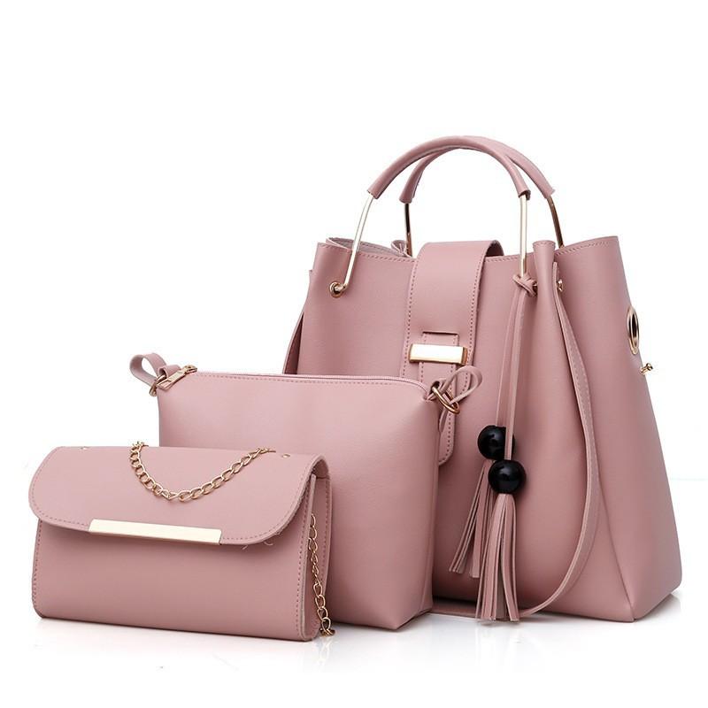 Women's fashion bag, style women's handbag, new bag three-piece women's bag