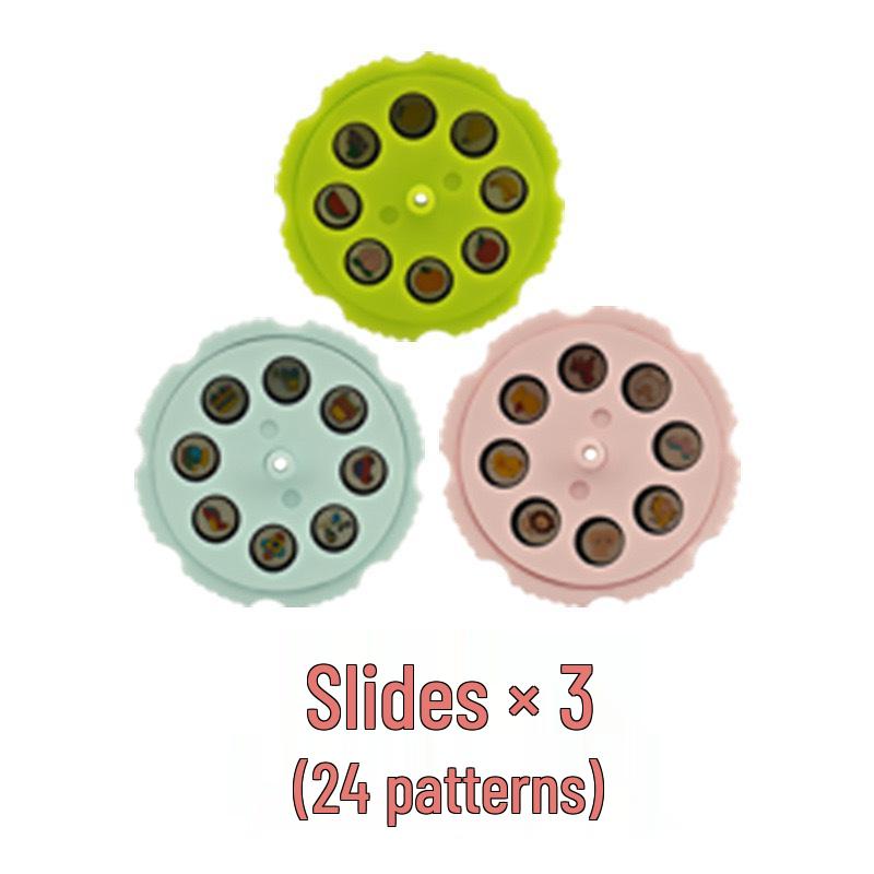 Multifunctional Cartoon Deer Projection Drawing and Writing Table Toy Set for Kids