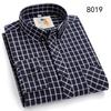 Flanell-Plaidhemden für Herren Klassischer Stil Langarm Umlegekragen Freizeitkleidung Täglicher Gebrauch Pflegeleicht Weiches Material Hemden