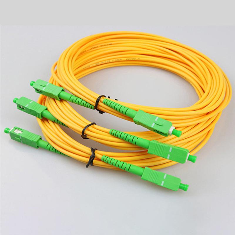 Sc /Apc-Sc/Apc Fiber Optical Patch Cord Single Mode 9/125 G652D Lszh 1M2M3M Fiber Optic Jumper Cable