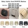 For BMW 1 3 Series X1 E81 E87 E90 E84 2004-2012 Car Rear Seat Hook ISOFIX Cover Child Restraint Rear Seat Auto Fastener Clips