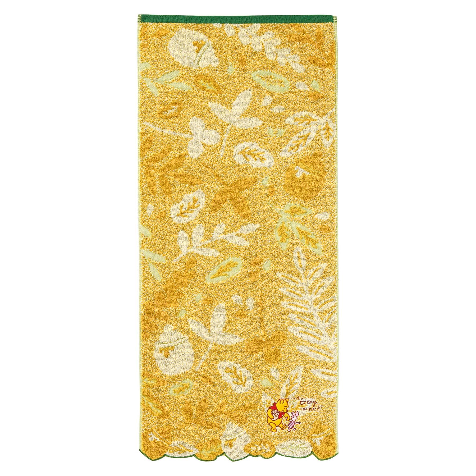 Marushin Disney Винни-Пух Лицо Натуральный 34 x 80 см Полотенце, Мед, 2006021700, Прибл.