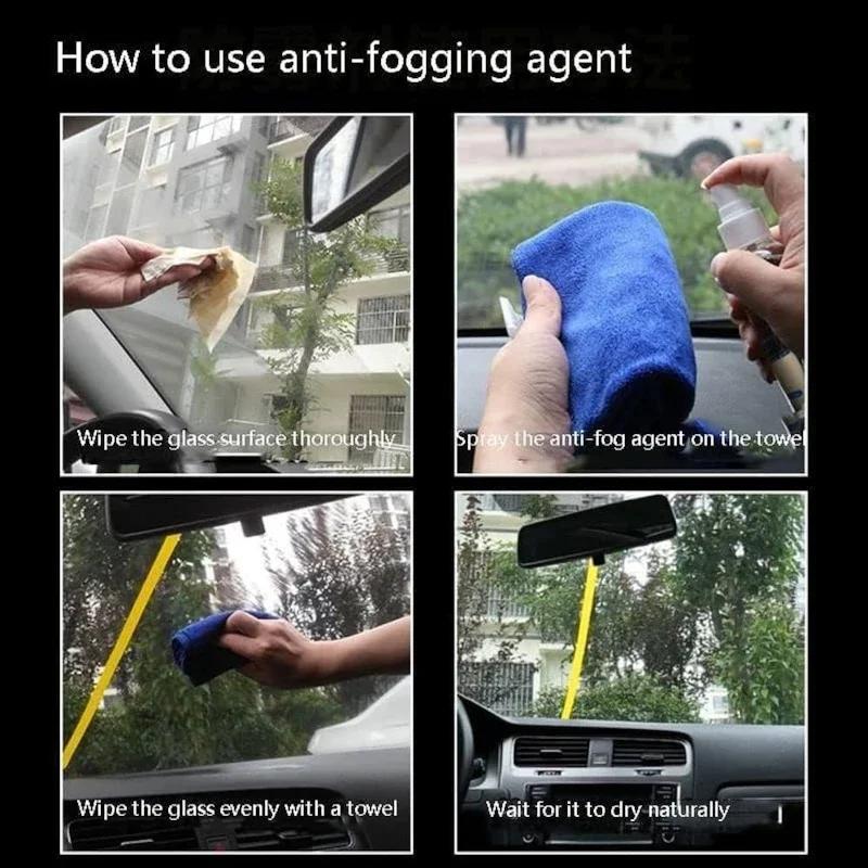 YC19 Car Glass Anti-rain Water Spray  Hydrophobic Waterproof Agent Oil Removal Can Be Used for Auto Rearview Mirror Front Windsh