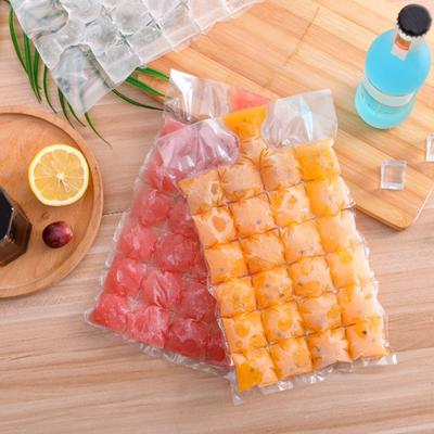 20Pcs Disposable Ice Bags Self-sealing Easy To Release Leak-proof BPA-Free Ice Making Ice Cube Mold Trays Kitchen Supplies