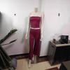2025 Summer Striped Strapless Top & Pants Set: Sexy & Trendy