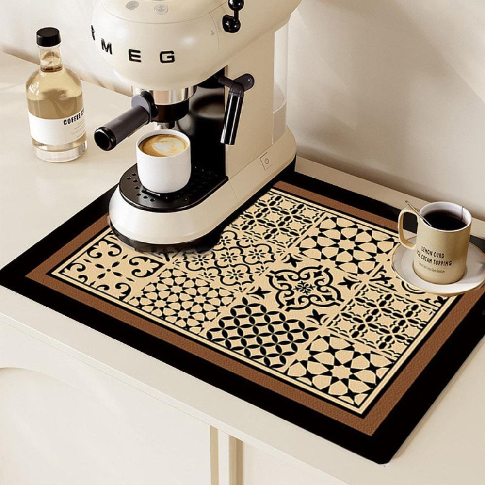 Absorbent Desk Drain Pad Heat Resistant Counter Top Mats New Kitchen Placemat  Kitchen