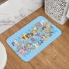 Digimons Adventure Anime Fußmatte Anti-Rutsch Bad Küche Willkommensmatte Toilettentür Boden Eingang Teppich Teppich Fußmatte