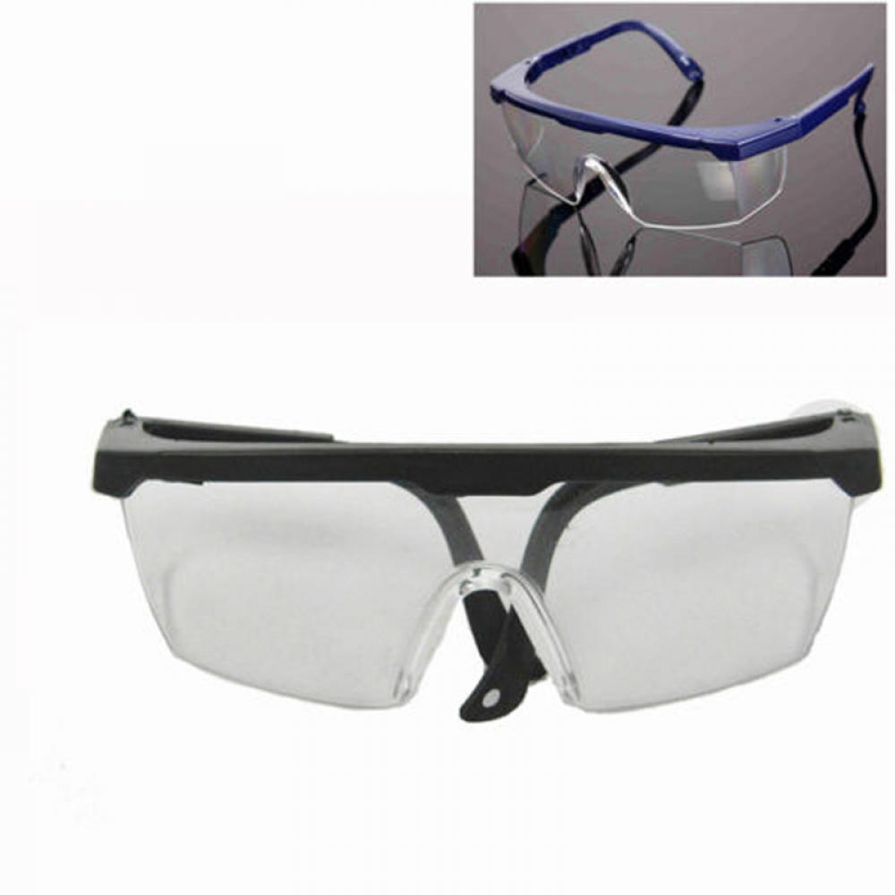 Dustproof Industry UV Protect Eye Clear Lens Lab  Adjustable Protection Glasses Goggles Safety
