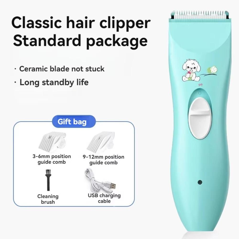 Silent Children Hair Clipper Safty Hair Trimming Tools Baby Hair Clipper Kit  for Boys Girls