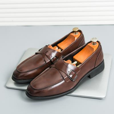Fashion Men's Shoes 2024 New Leather Fashion Casual Shoes Men Hot Sale Male Comfortable Loafers Breathable Classic Men's Dress Shoes