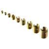 20Pcs 302 Carbon Steel Self Tapping Thread Inserts Various Sizes Thread Repair Inserts for Automotive Rail Vehicle Industry