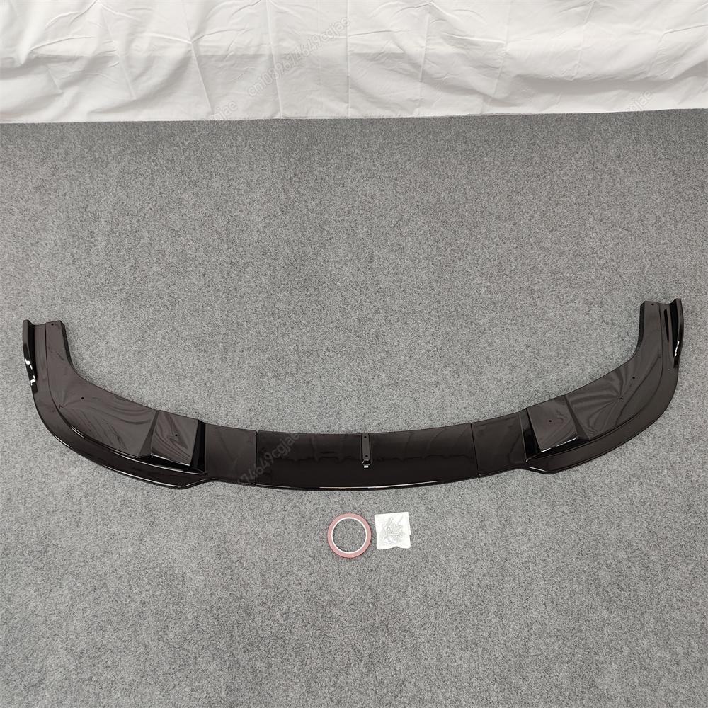 For BMW M-Sport E60 E61 523i 525i 528i 530i 535i 540i 550i 2005-2010 Car Front Bumper Lip Diffuser Splitter Bodykit Tuning Black