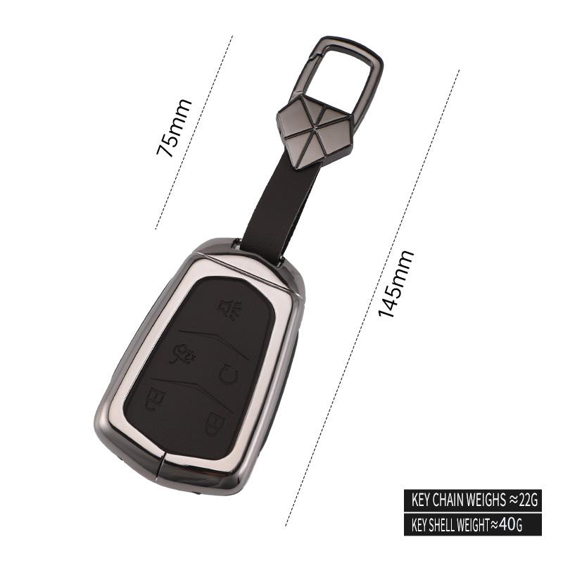 Styling Mouldings For Cadillac XT6 XT5 CT6 CT5 XT4 Men's Women's Bag Buckle Car Key Cortex Car Key Case Cover Protector Shell Fo