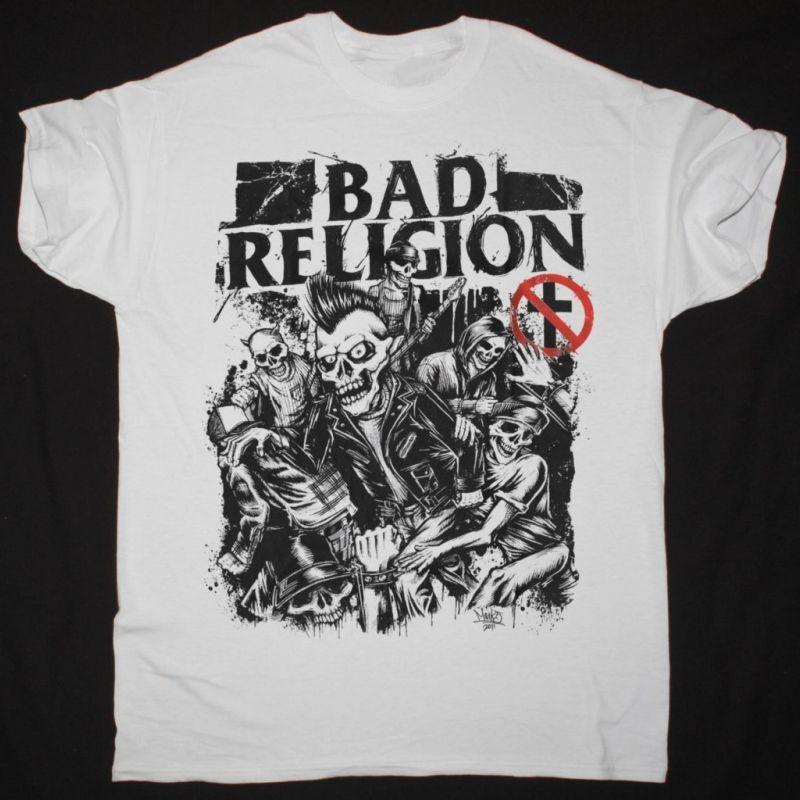BAD RELIGION MOSH PIT NEW WHITE T SHIRT XXXXL