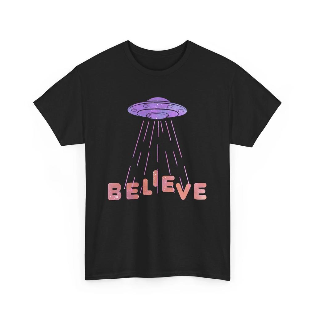 UFO Alien Shirt | Cool Space Graphic Tee for Sci-Fi Lovers | Believe Shirt