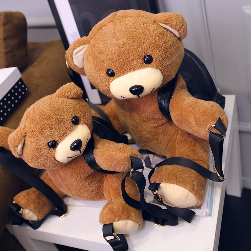 Bear Plush Backpack With Large Storage For School And Travel Special Characters Included