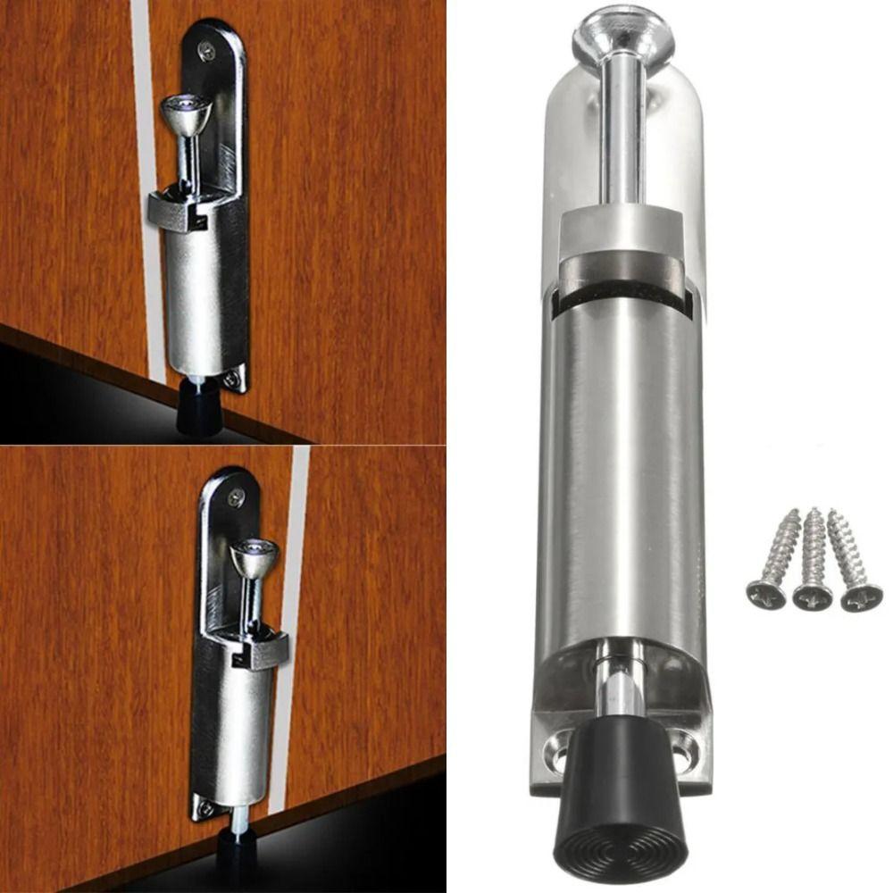 Heavy Duty Door Holder Stop Spring Loaded Door  Handle Bumper Telescopic  Door Stopper  Bedroom