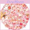 50 Cartoon Pink Snack Doodle Stickers Personalize Your Guitar Notebook And Suitcase With Waterproof Diy Decor